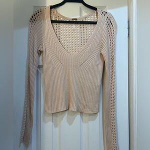 Free People V Neck Sweater
